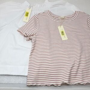 NEW copper key Tops 2 Girls Short Sleeve Size Large & XL Back To School